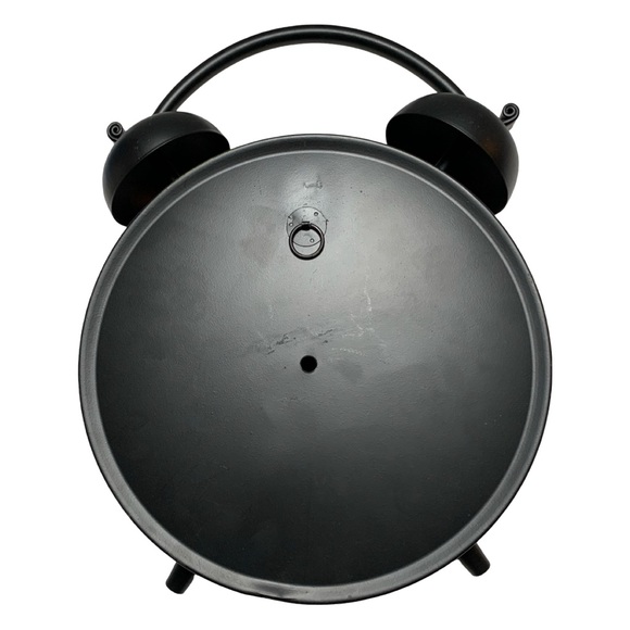 Home Decor Bistro Style Faux-Alarm Clock 9.25” wide with frosted front - Picture 2 of 2